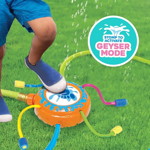Banzai Stomp Blast Sprinkler: PVC Play Toy for Kids, Ages 3 and Up - Picture 2 of 7
